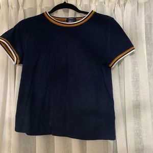 Forever 21 Navy Blue T Shirt